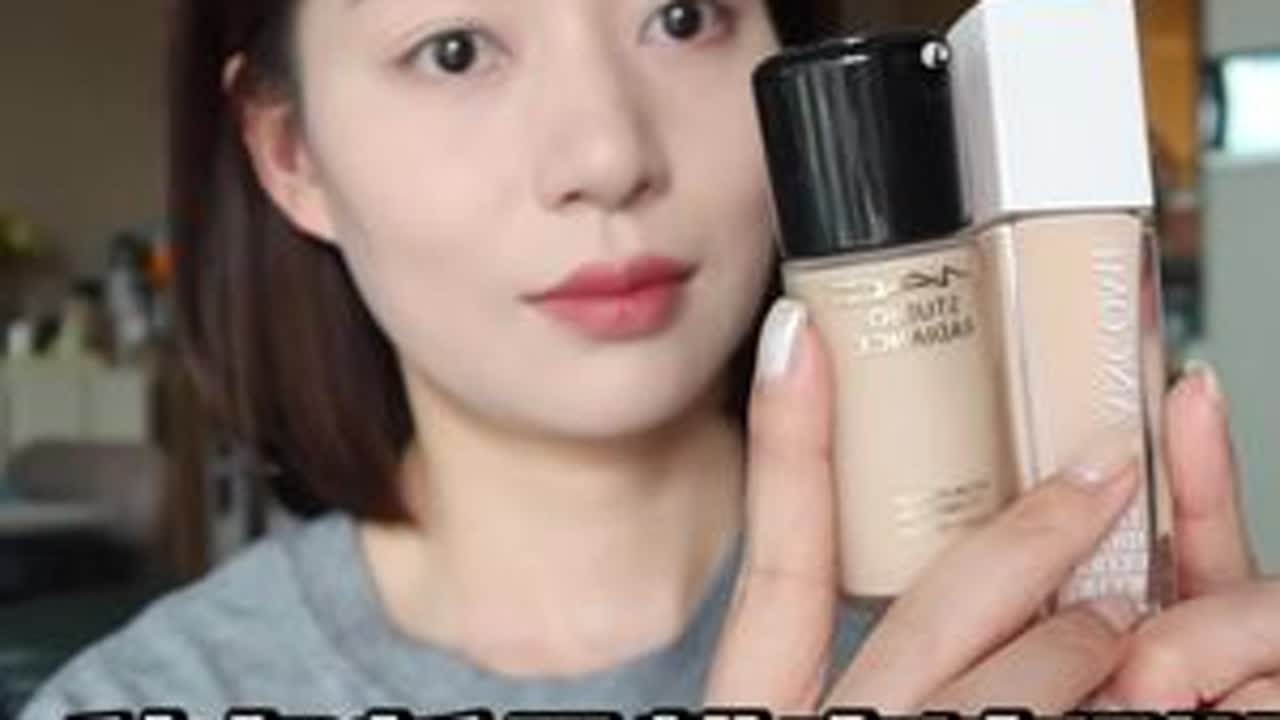 近期超火的两款新品秋冬粉底液，测评一下！#养肤型粉底液测评 #粉底液测评 #新品粉底液