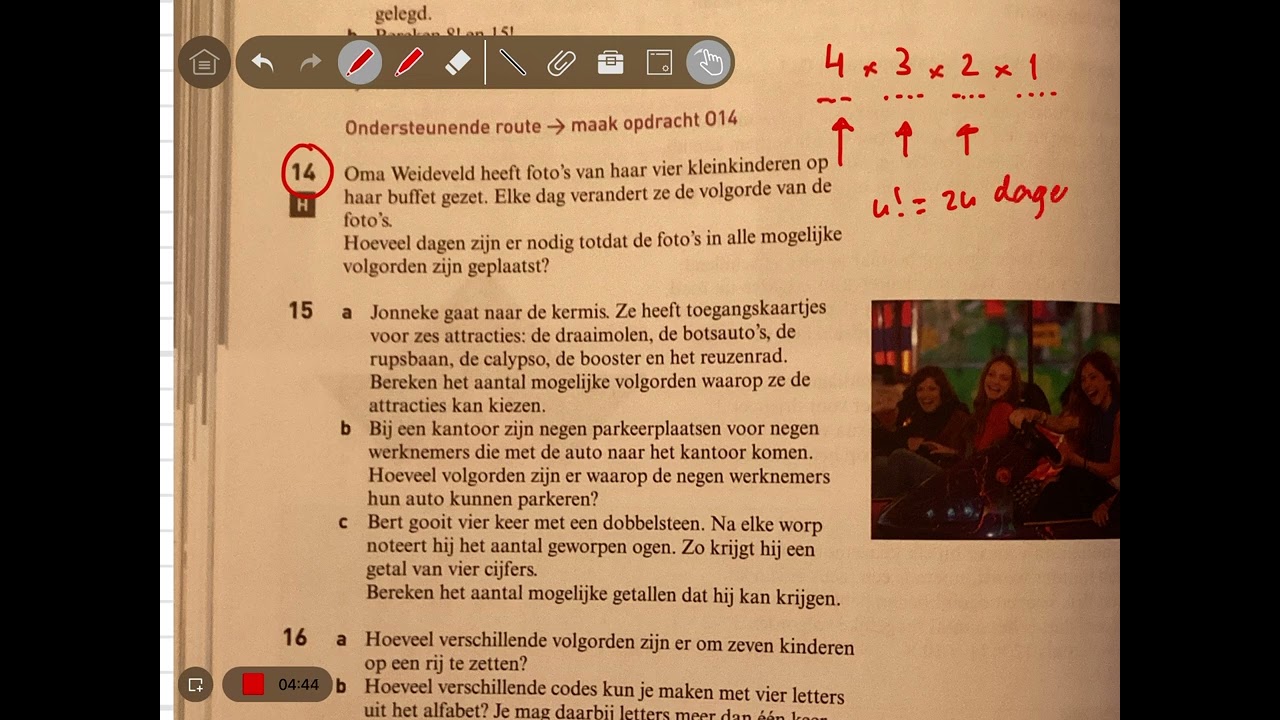 4 Havo - wiskunde A 4.2 Machtsbomen en faculteitsbomen