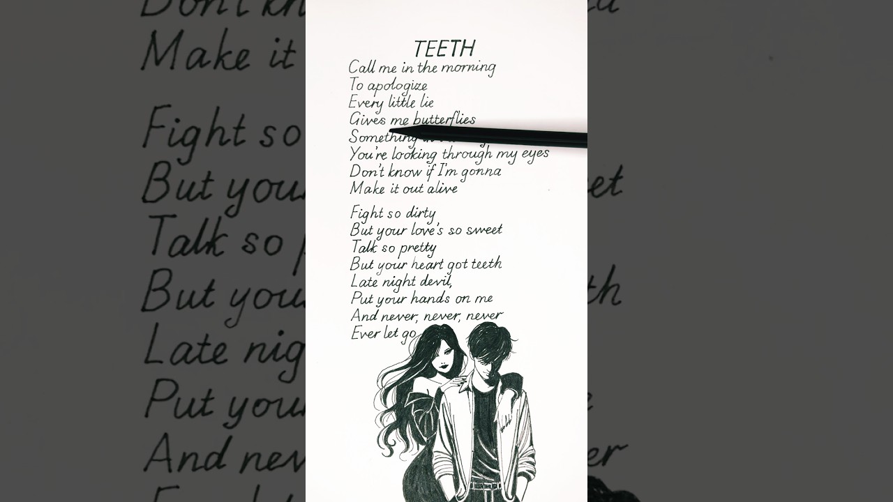 🖤 5 Seconds of Summer &ndash; Teeth (Lyrics & Translation) 🎶