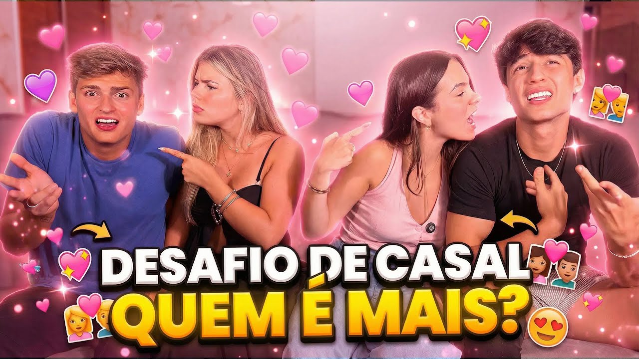 QUAL CASAL É MAIS CIUMENTO??🤨 •Carolina Tavares• 
