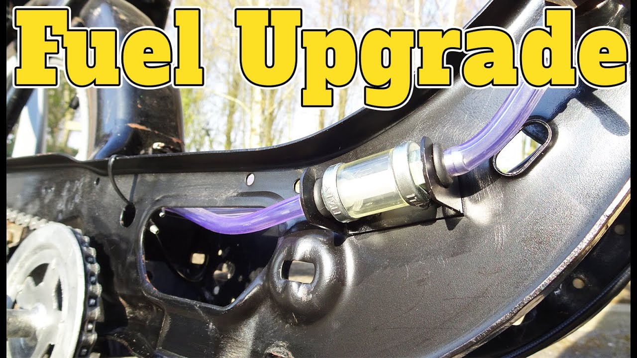fuel system upgrade for the Vespa Piaggio Ciao