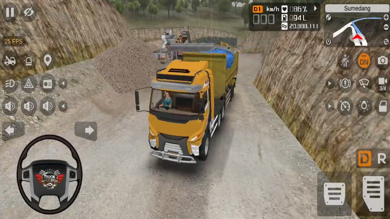 Truck Simulator Indonesia - Truck Angkut Pasir - Android Play Game Video