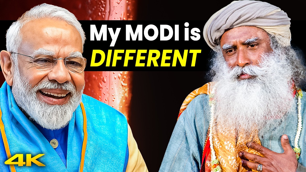 Sadhguru on Narendra Modi | Modi vs Other Politicians | 😳SHOCKING Experience | Indian Politics | 4K