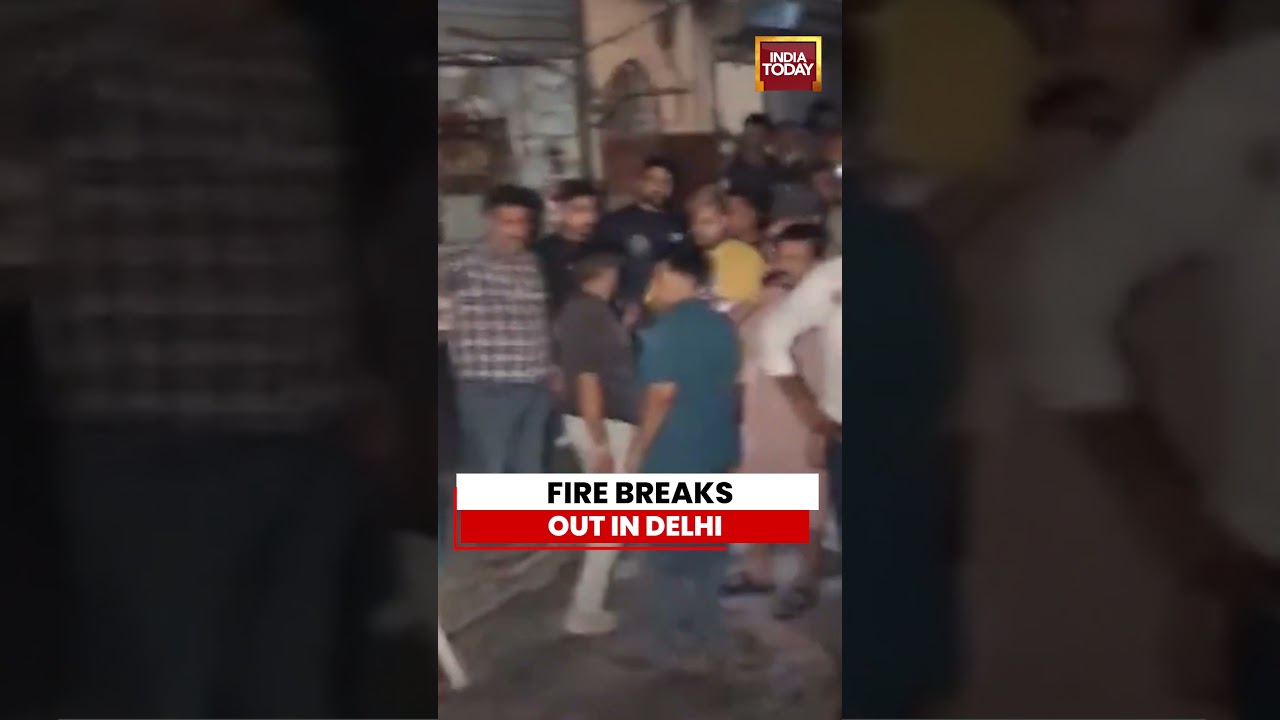 Delhi Breaking: Fire Erupts at Shop in Gandhi Nagar Area, Shahdara Fire Brigade at Scene