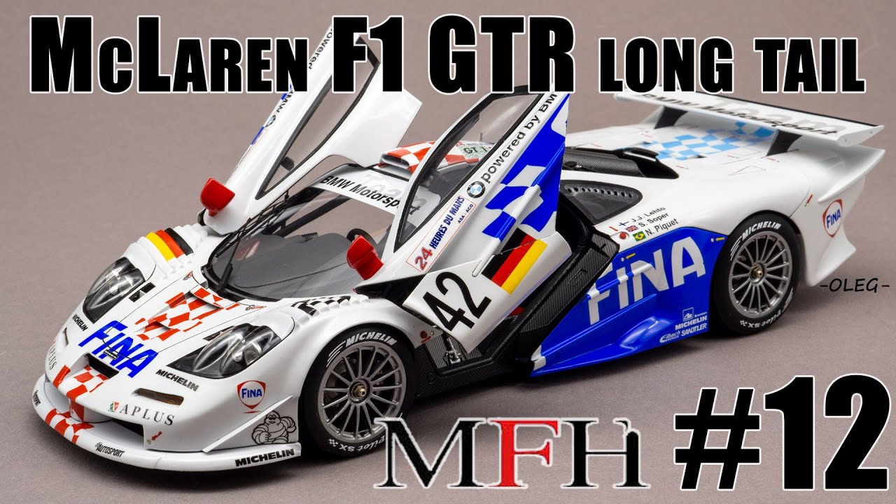 1/24 McLaren GTR F1 BMW Team. Model Factory Hiro MFH K-377 #12