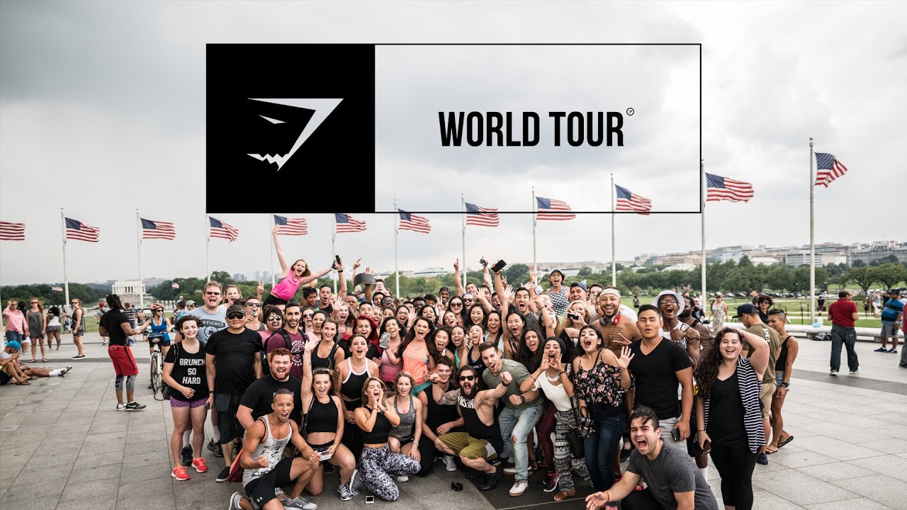 Gymshark World Tour: East Coast | Nikki Blackketter, David Laid, Lex Griffin and Robin Gallant