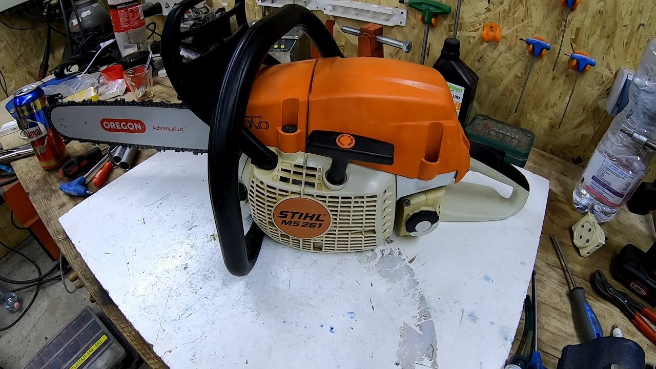 Stihl MS 261 Faütötte gép felújítása 2.rész az összeszerelés