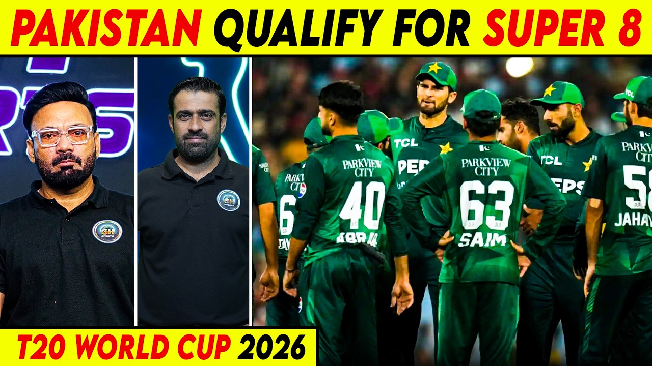 🔴 Live T20 World Cup Super 8: Pakistan Qualify For Super 8! Ab Semi-Final Ka Kya Scene Hai?
