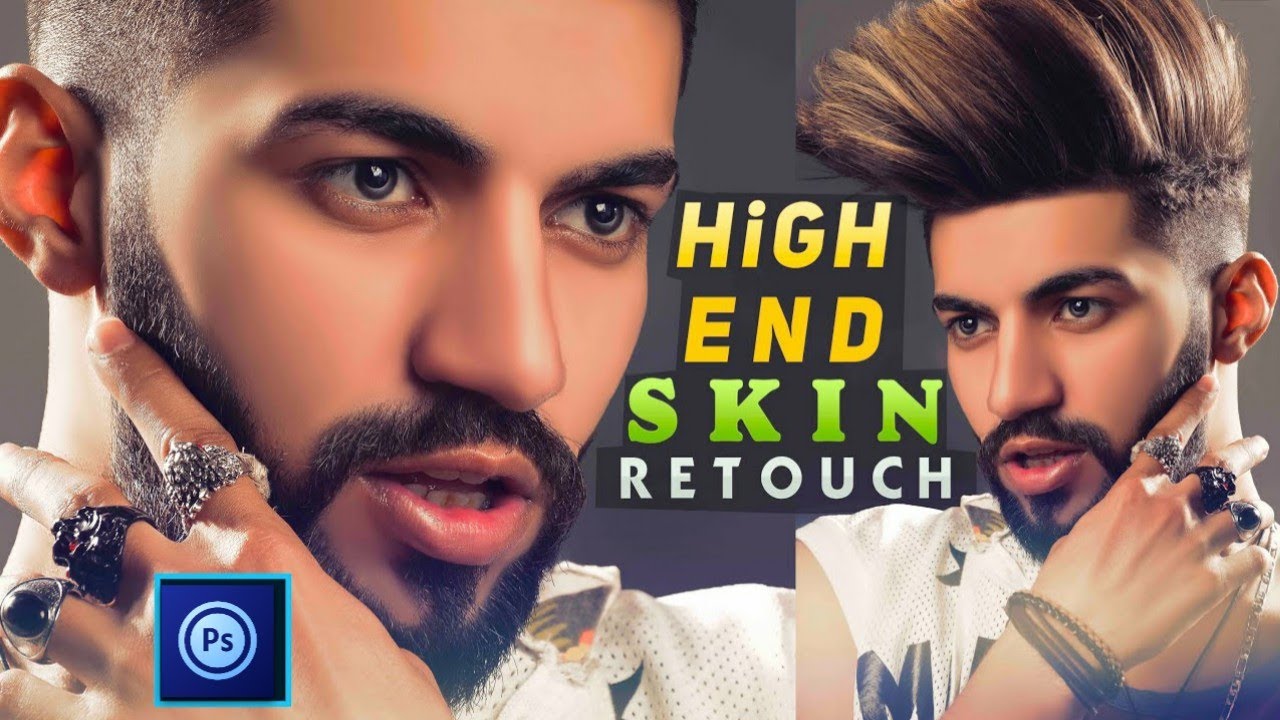 Easy Face Retouching in PS Touch | High End skin retouching tutorial | like Photoshop