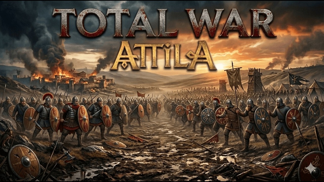 Tarihin Tozlu Sayfalarında: Himyar Seferi Total War: Attila (Canlı Yayın)