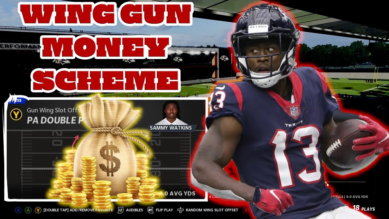 Gun wing slot MONEY SCHEME madden 22!