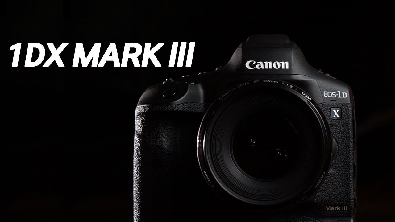 최고의 플래그십 DSLR 캐논 1DX MARK III 리뷰