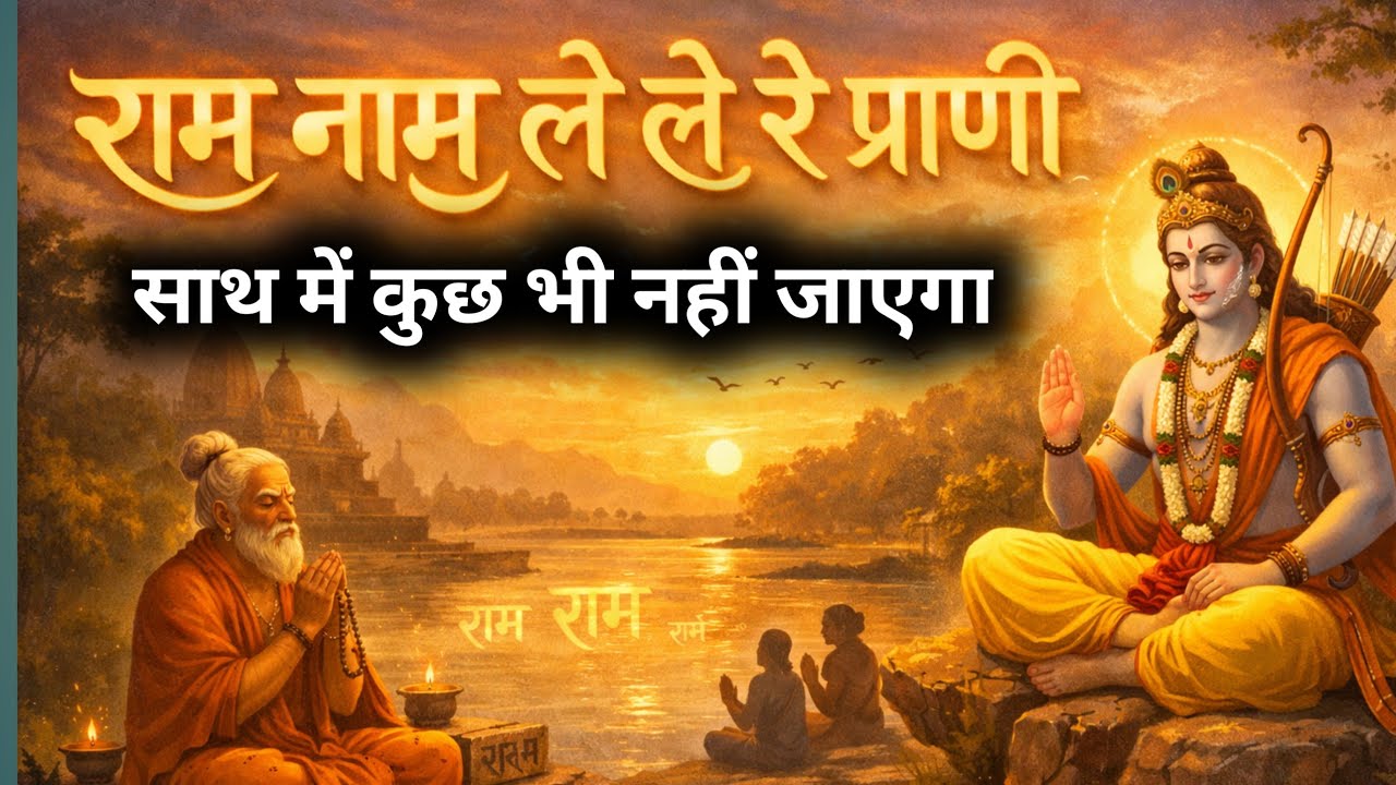 राम नाम ले ले रे प्राणी 🙏 | नया राम भजन 2026 | आत्मा को छू लेने वाला