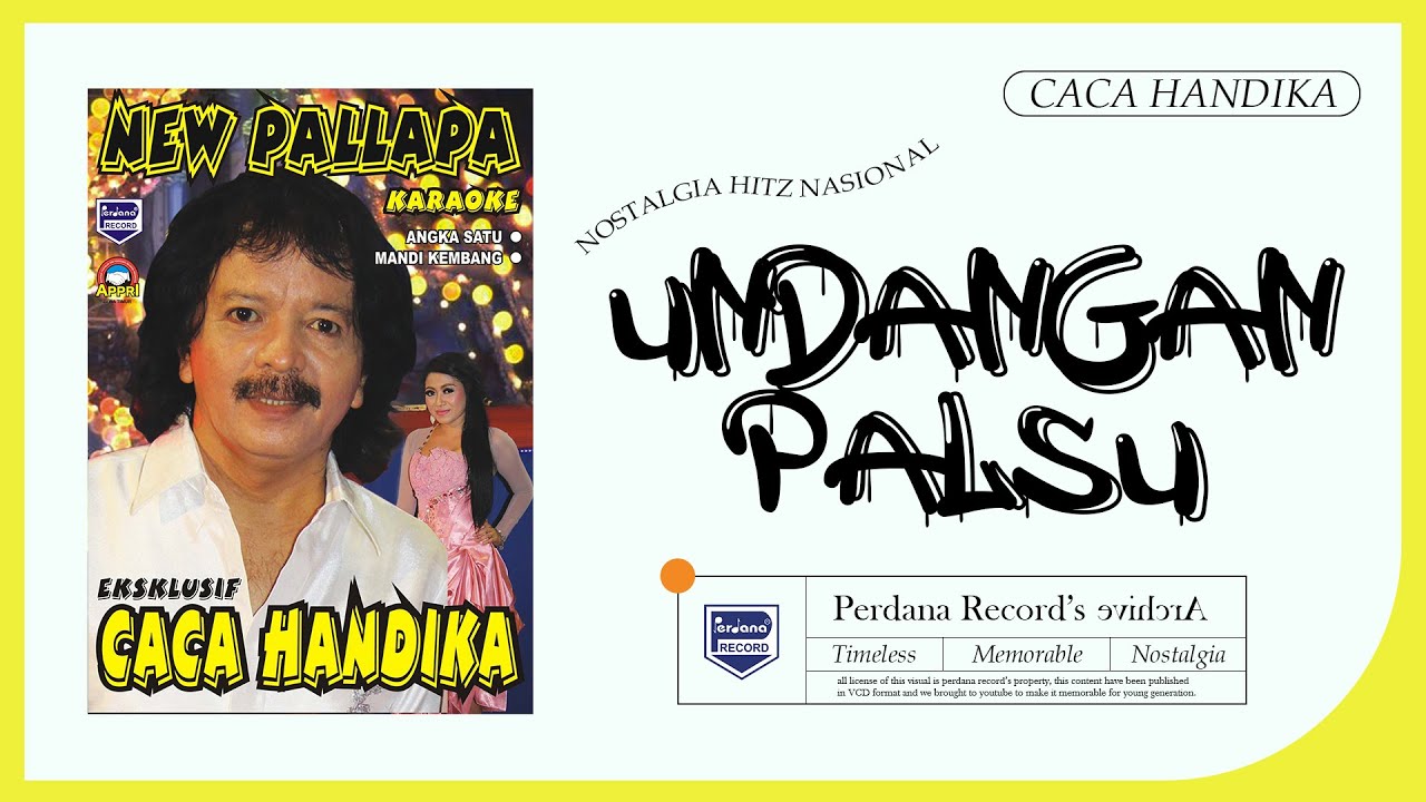 Caca Handika ft New Pallapa - Undangan Palsu (Official Musik Video)