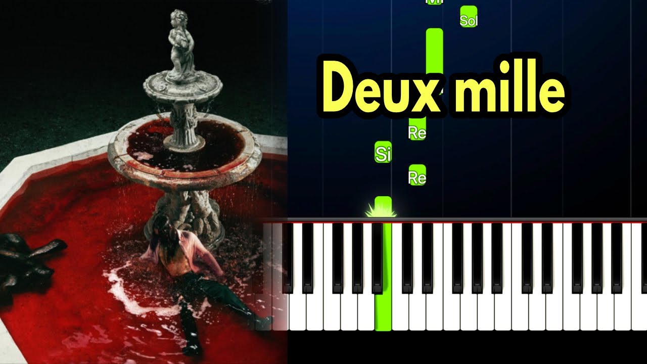 SCH - Deux mille Piano Cover Tutorial Instrumental
