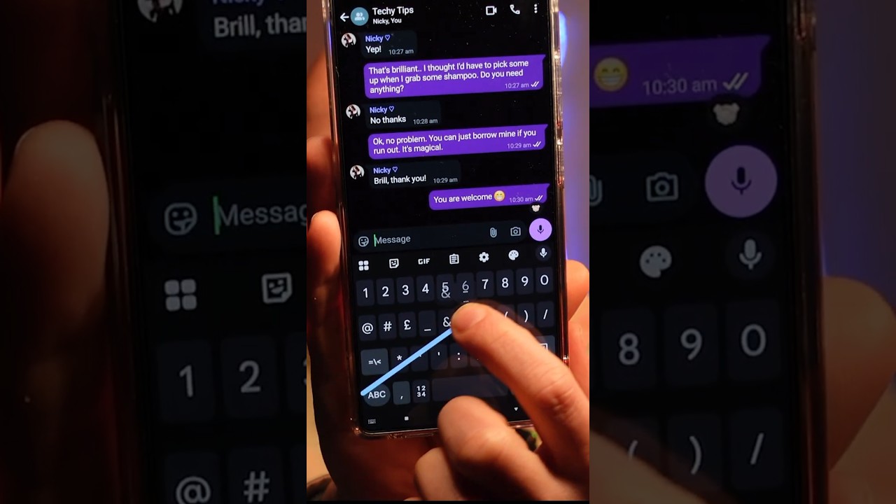Скрытая функция Gboard раскрыта! #techtips #tech #tips #gboard #android