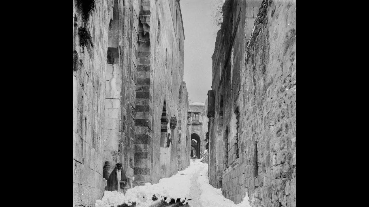 Snow in Jerusalem