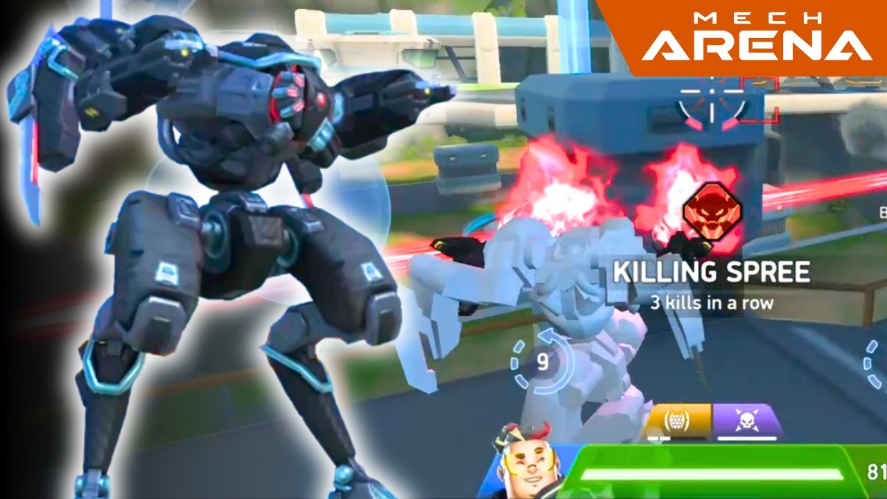 Eclipse and Burrow Beam 8 - I was 1 second away from deleting this | Mech Arena