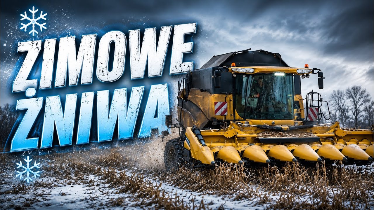 Żniwa 2025/2026 * korzystamy z mrozów i atakujemy kukurydzę ! 