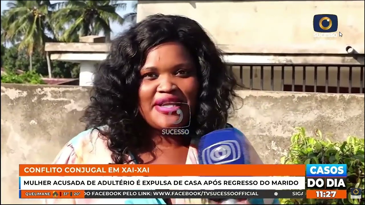 ACUSADA DE ADULTÉRIO, MULHER É EXPULSA PELA VIZINHANÇA EM XAI-XAI APÓS REGRESSO DO MARIDO MINEIRO