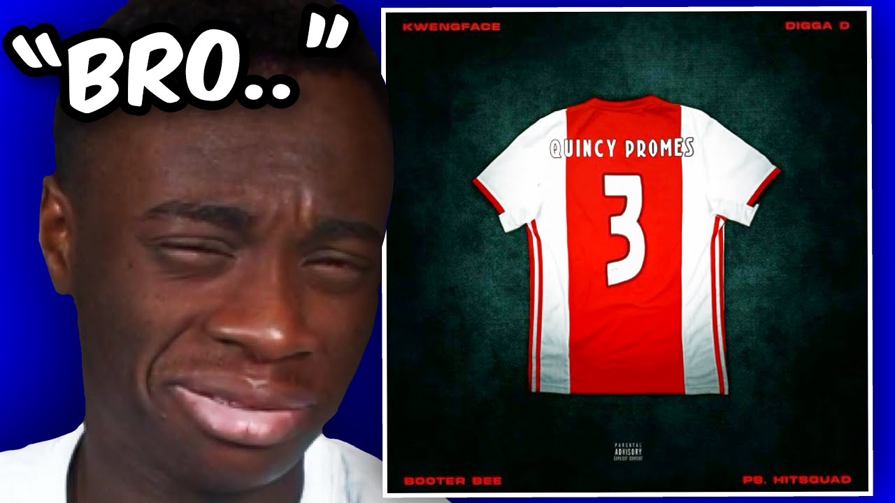 Kwengface, Digga D, PS Hitsquad, Booter Bee. - Quincy Promes *REACTION*