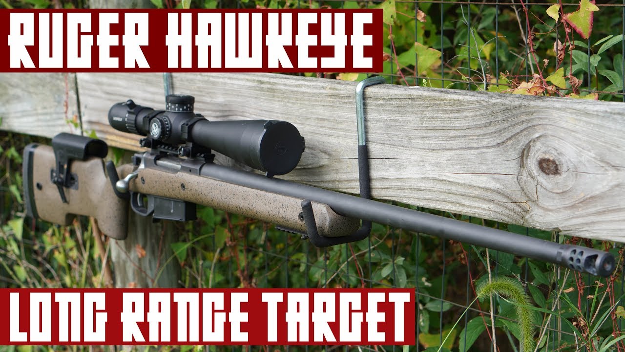 Ruger Hawkeye Long Range Target 6.5 PRC - From 300 to 1,400 Yards!