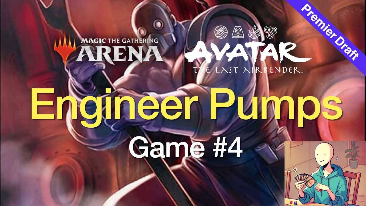 [MTG Arena] Avatar (TLA)  Premier Draft Game #4 Orzov Double Engineer and Trebuchet Pumps!