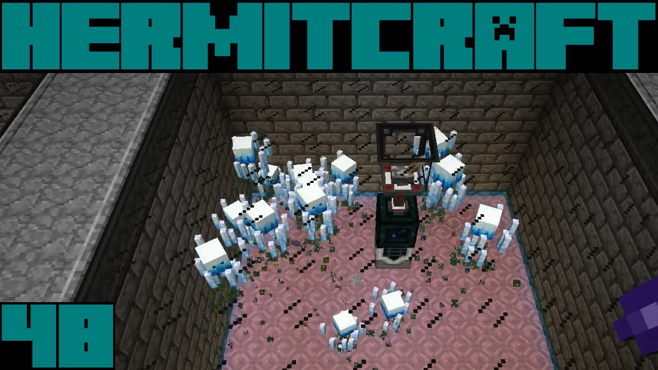Minecraft FTB Monster: More Power !!! (Modded Minecraft HermitCraft S3E48)