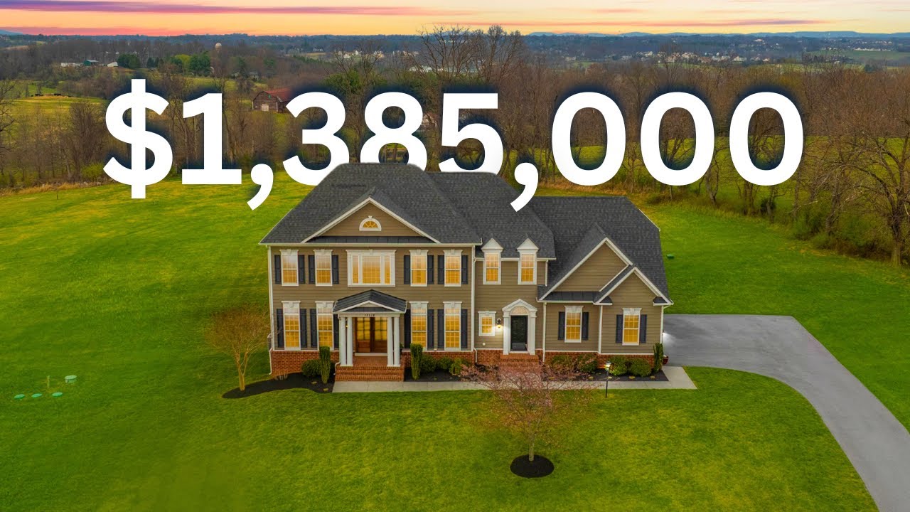 Tour Inside a $1,385,000 Luxury Home in Purcellville, Loudoun County, Virginia