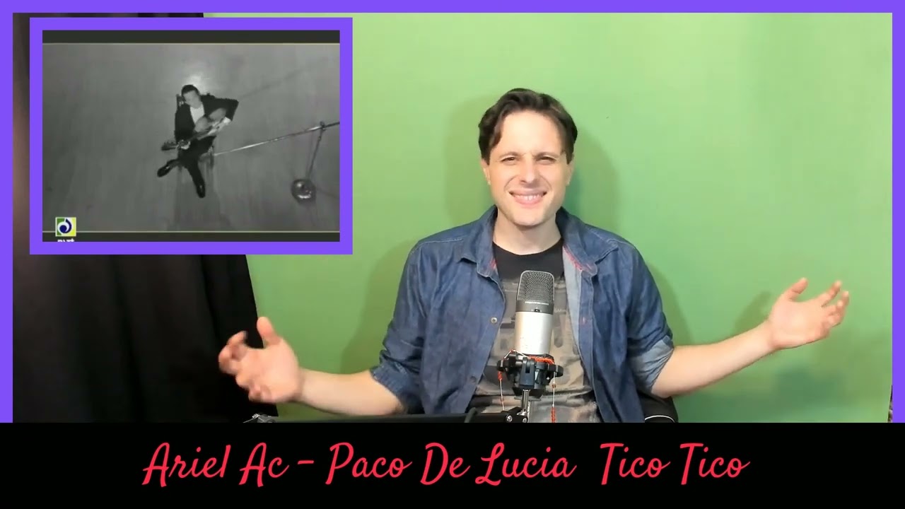 Argentino reacciona Paco De Lucia  Tico Tico 1