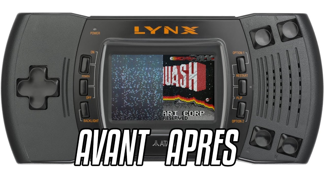 VIDEO REPARATION : ATARI LYNX 2 QUI NE FONCTIONNE PAS !