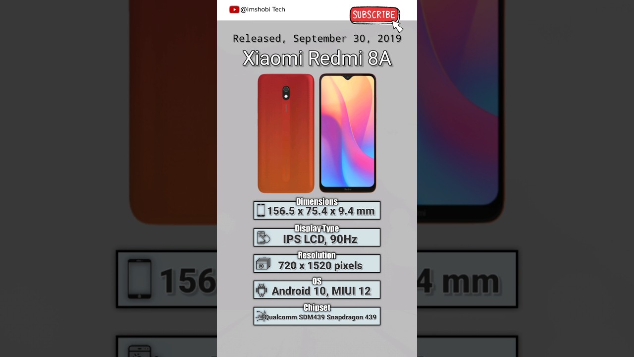 Xiaomi Redmi 8A 📲 #shorts #youtubeshorts #xiaomi