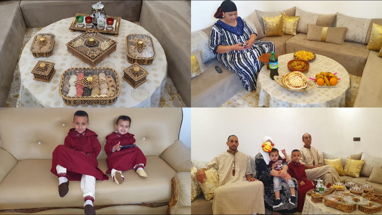 أجواء عيد الفطر فداري شاركت معاكم نهاري كيفما هو😊كيف جاوكم جليلبات وليداتي وجلابيتي