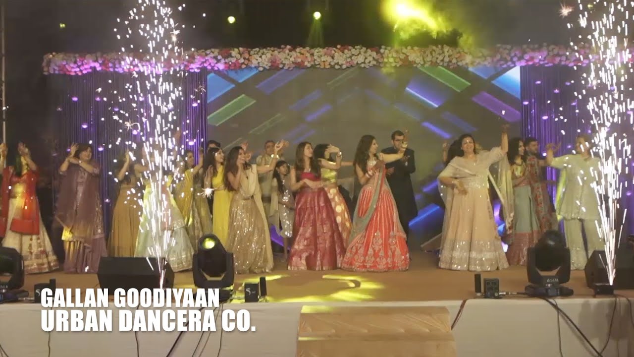 GALLAN GOODIYAAN | SANGEET DANCE | FINALE | BOLLYWOOD | URBAN DANCERA CO.
