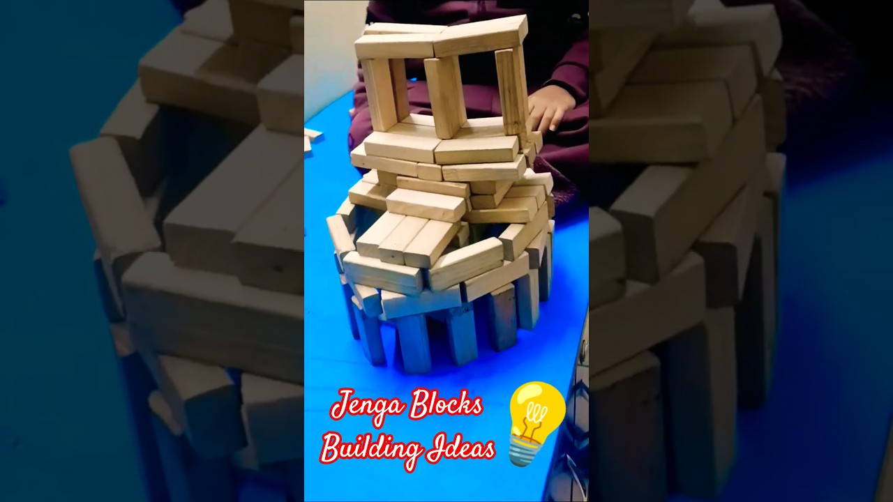 Mind-Blowing Jenga Blocks Building Ideas 💡 