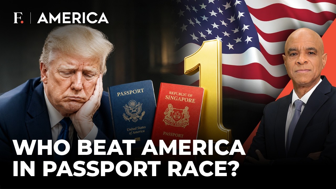 Индекс паспортов Henley: Сингапур на первом месте, а США Трампа опустились на 10-е | Firstpost Am...