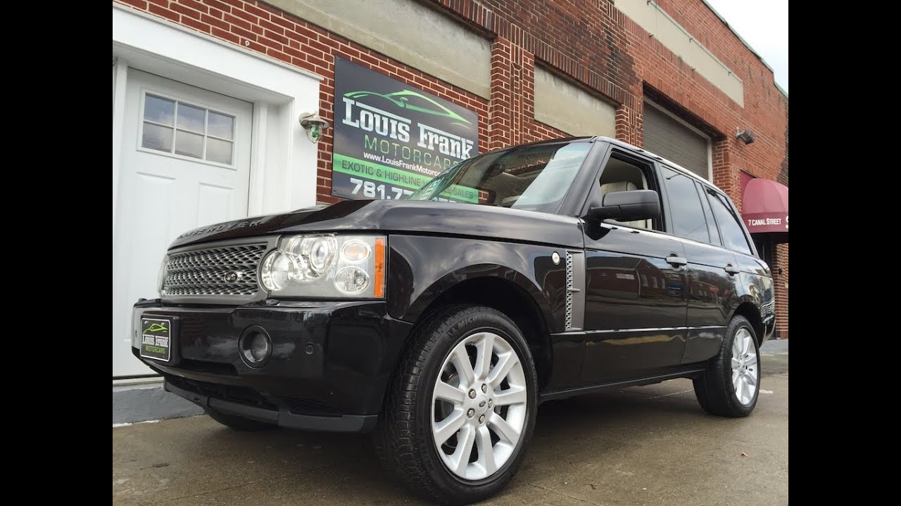 2008 Land Rover Range Rover Supercharged Walk-around Presentation at Louis Frank Motorcars LLC in HD