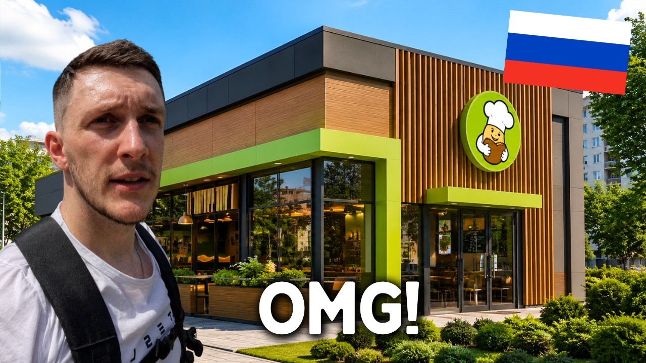 Trying Famous Russian Fast Food For The First Time! - Honest Review of Kroshka Kartoshka