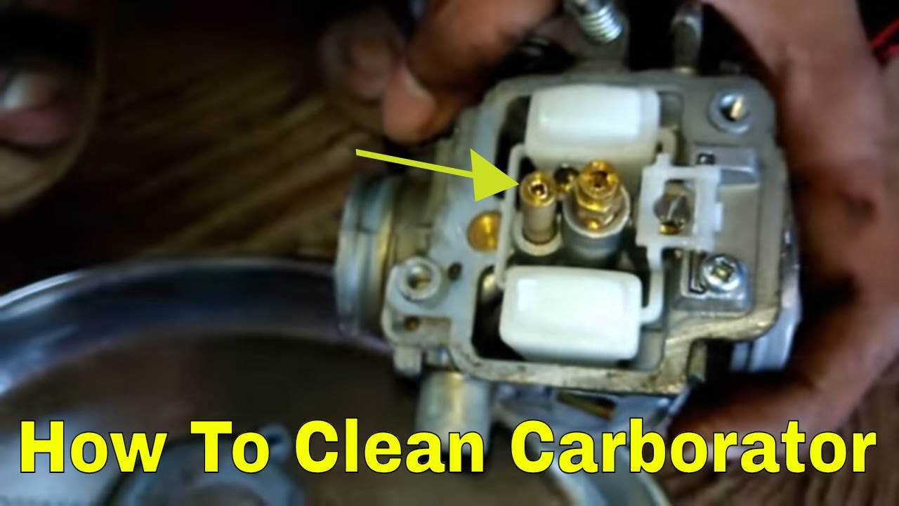 how to clean a motorcycle carburetor