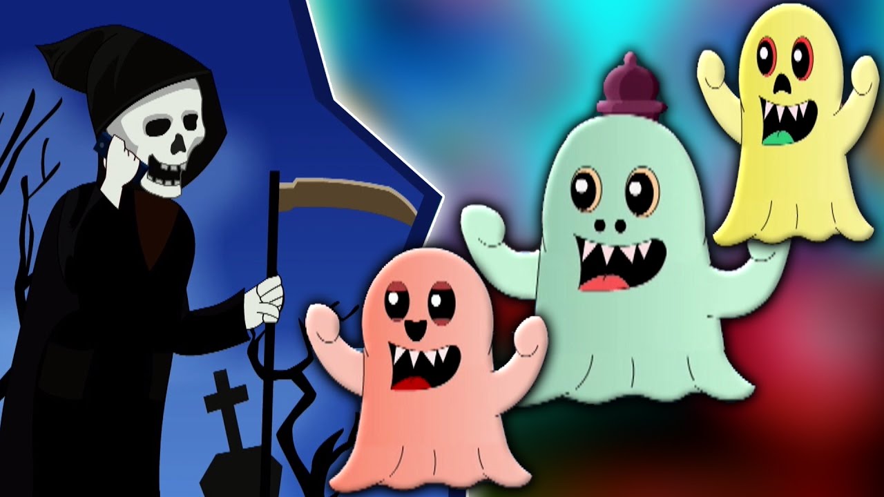 Fünf kleine Monster | Halloween monsters | Kinderreime | Lieder für Kinder | Five Little Monsters