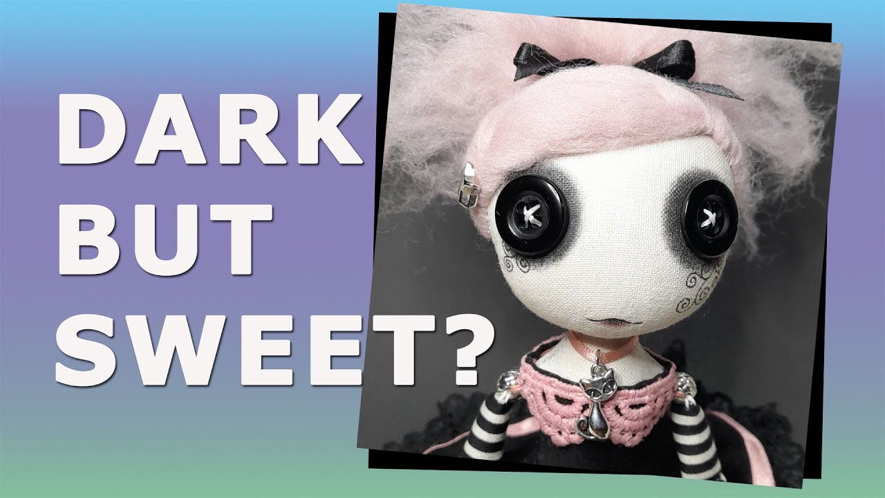 Watch me make a Pastel Goth doll!