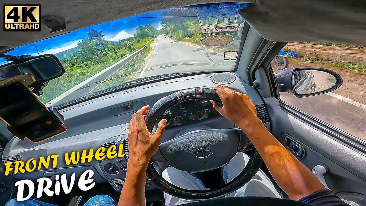 INDICA ON SMALL TRACK IN THE FOREST HILLS | Front Wheel Drive ASMR | Travel with Indica