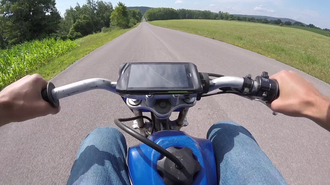 PW 80 top speed test (official top speed)