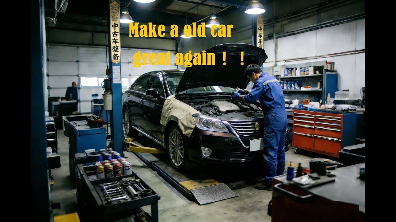 Make a old car great again !! 当你买了一辆中古车以后该如何整备？#车主分享 #中古车 #二手車 #汽车维修 #二手车踩坑