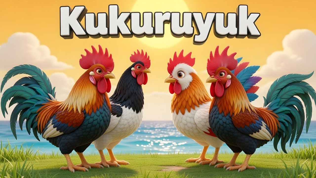 Lagu Anak Anak - Kukuruyuk - Lagu Anak Indonesia Populer Dan Viral ❤ 