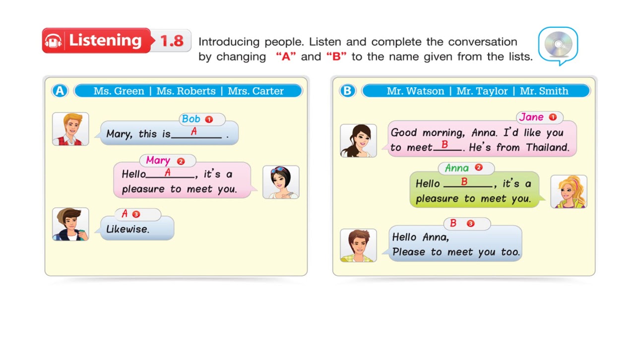 English Listening and Speaking-1.U1.Listening 1.8 (Introduction)