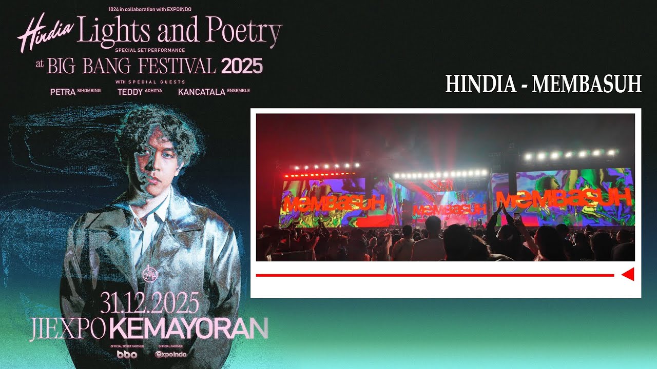 Hindia - Membasuh (LIVE BIGBANG FEST 2025 SPECIAL SHOW)