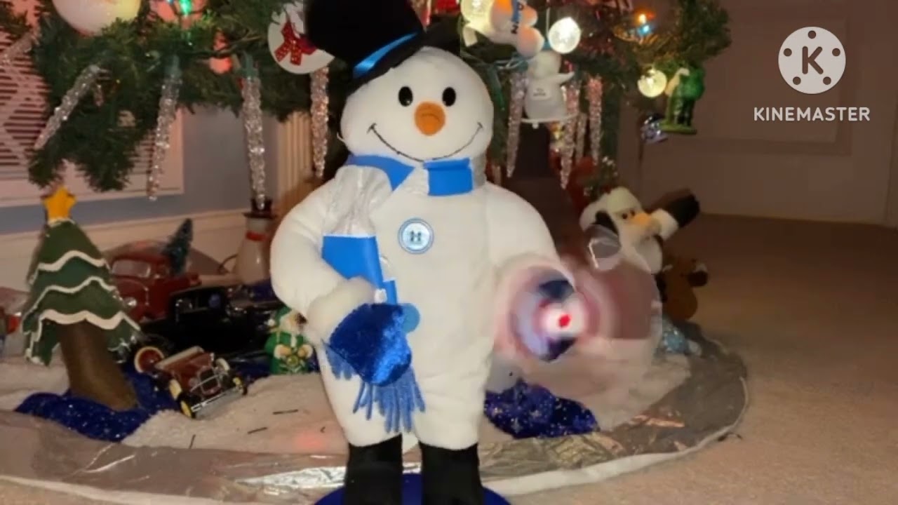 What if the Gemmy 2007 Message Fan Snowman (Mini/Blue) has HD Audio? for @SnowmisersCollection