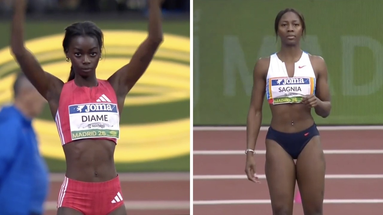 Fátima Diame vs Khaddi Sagnia vs Agate De Sousa in women's long jump | February 2026