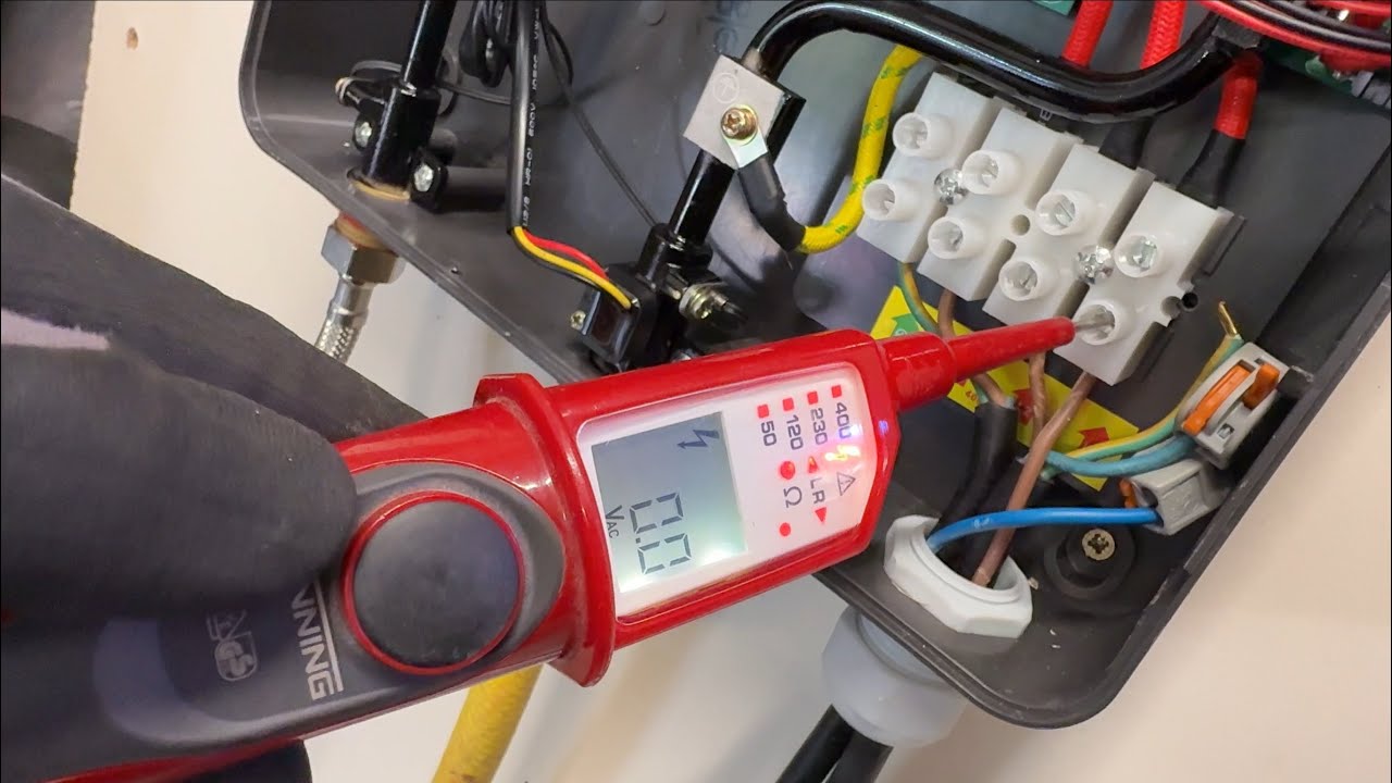Durchlauferhitzer (ThermoMate 18KW, 21KW, 400V) Strom verkabeln & anklemmen kurz & knackig Anleitung